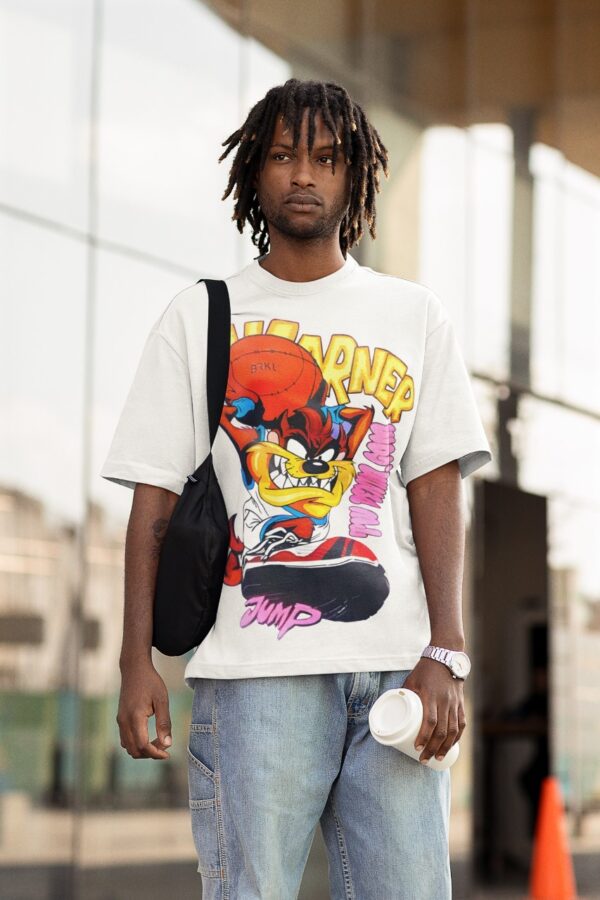 Looney Tunes Oversized T-Shirt Dover white, White