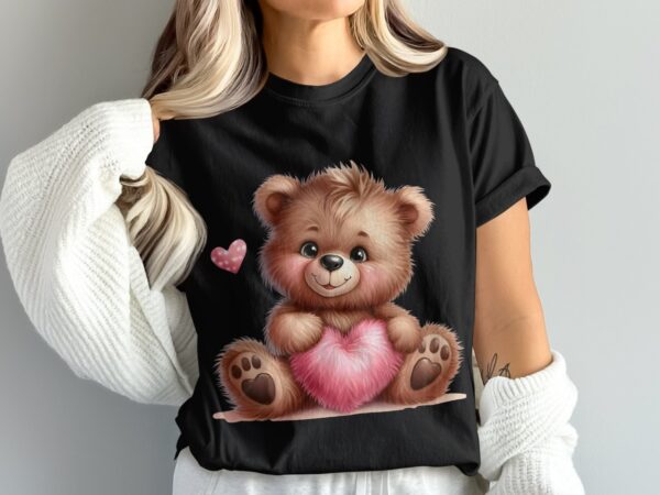 "Teddy" Printed T-Shirt for Girls - Image 2